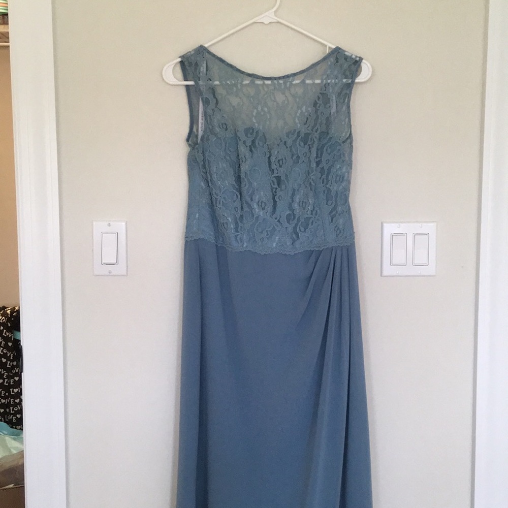 Alfred Angelo bridesmaid dress size 10 light blue